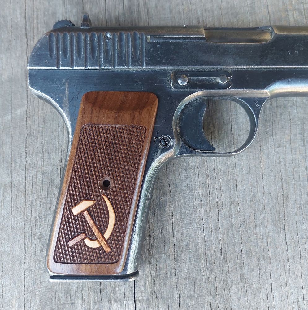 laser cut inlays wood grips